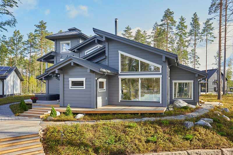 Каркасные дома в финском стиле